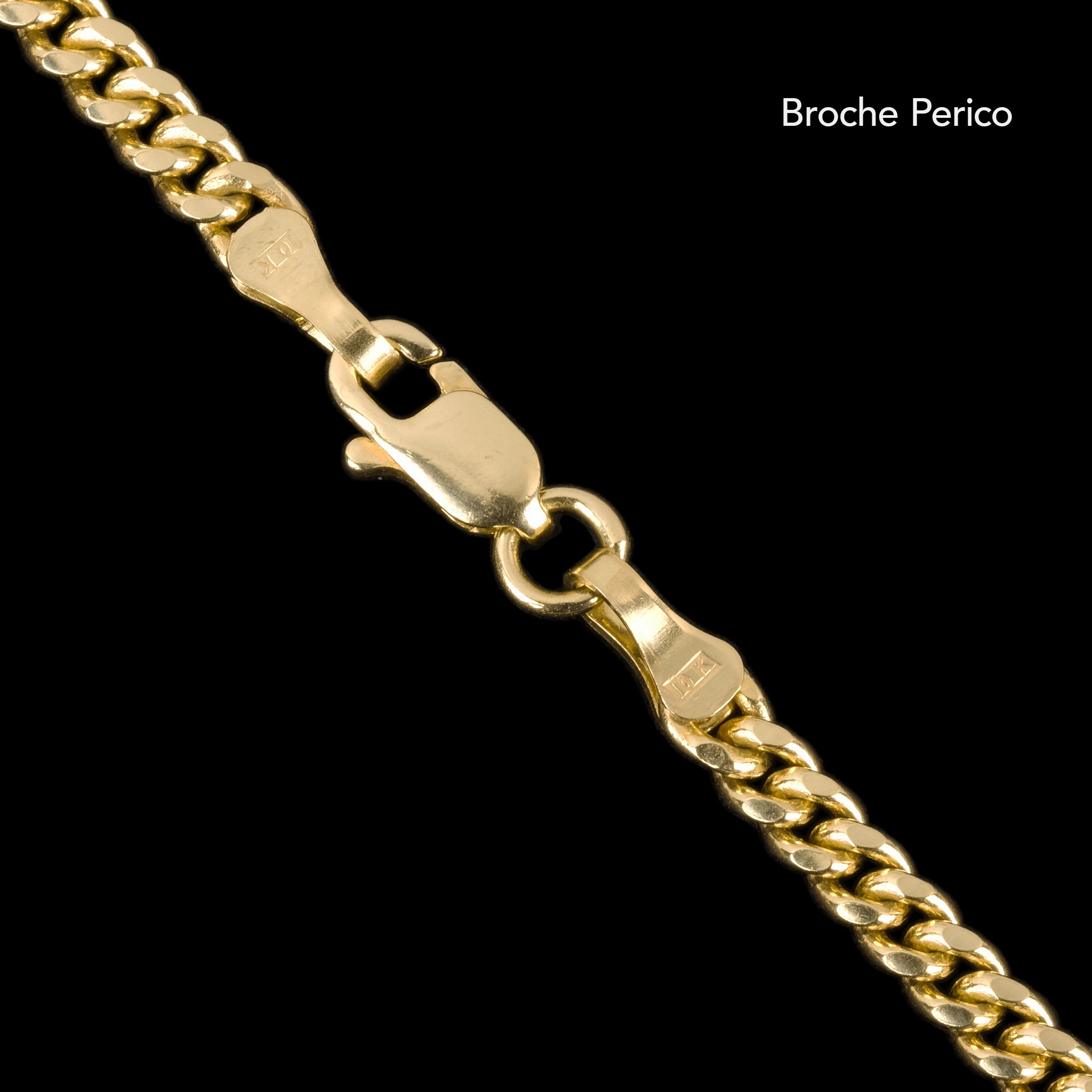 Cuban Link 4mm (Oro Sólido) Pulsera