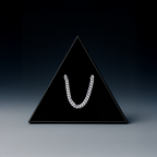 Cadena Cuban Link 5mm Plata