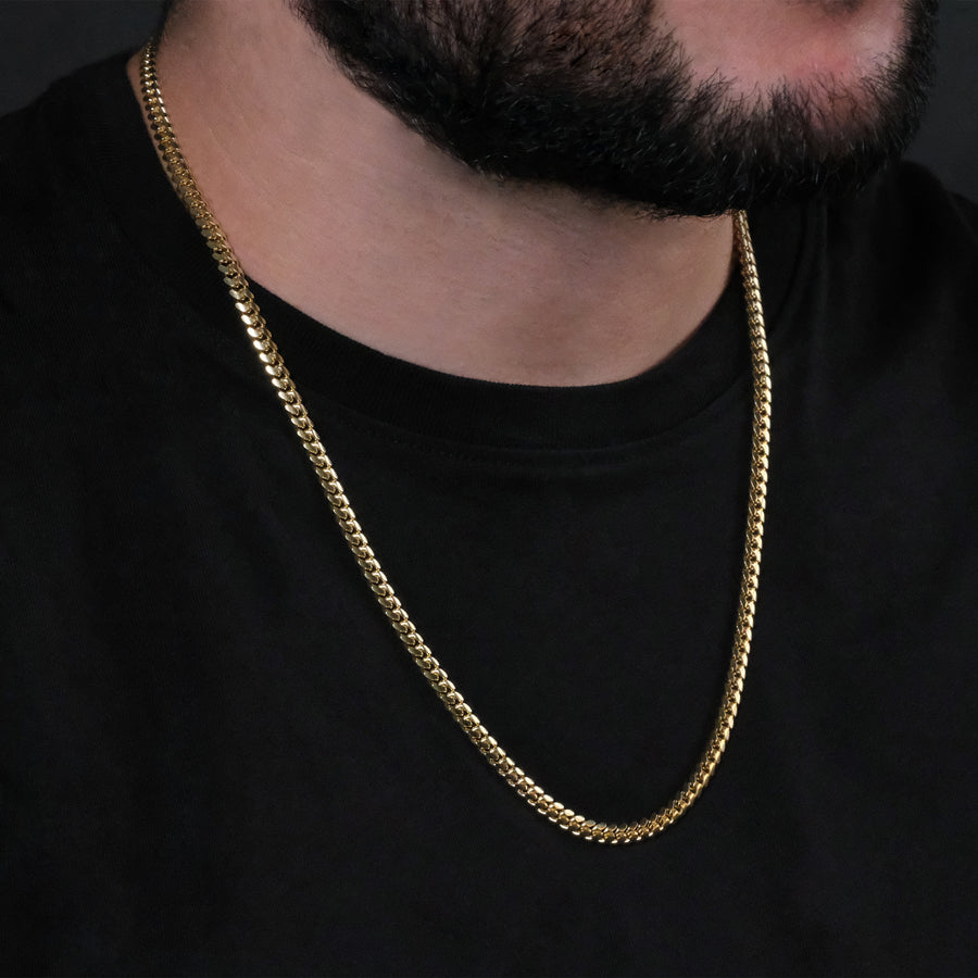 Cuban Link 5mm (Oro Sólido) Cadena