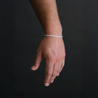 Cuban Link 5mm (Plata) Pulsera