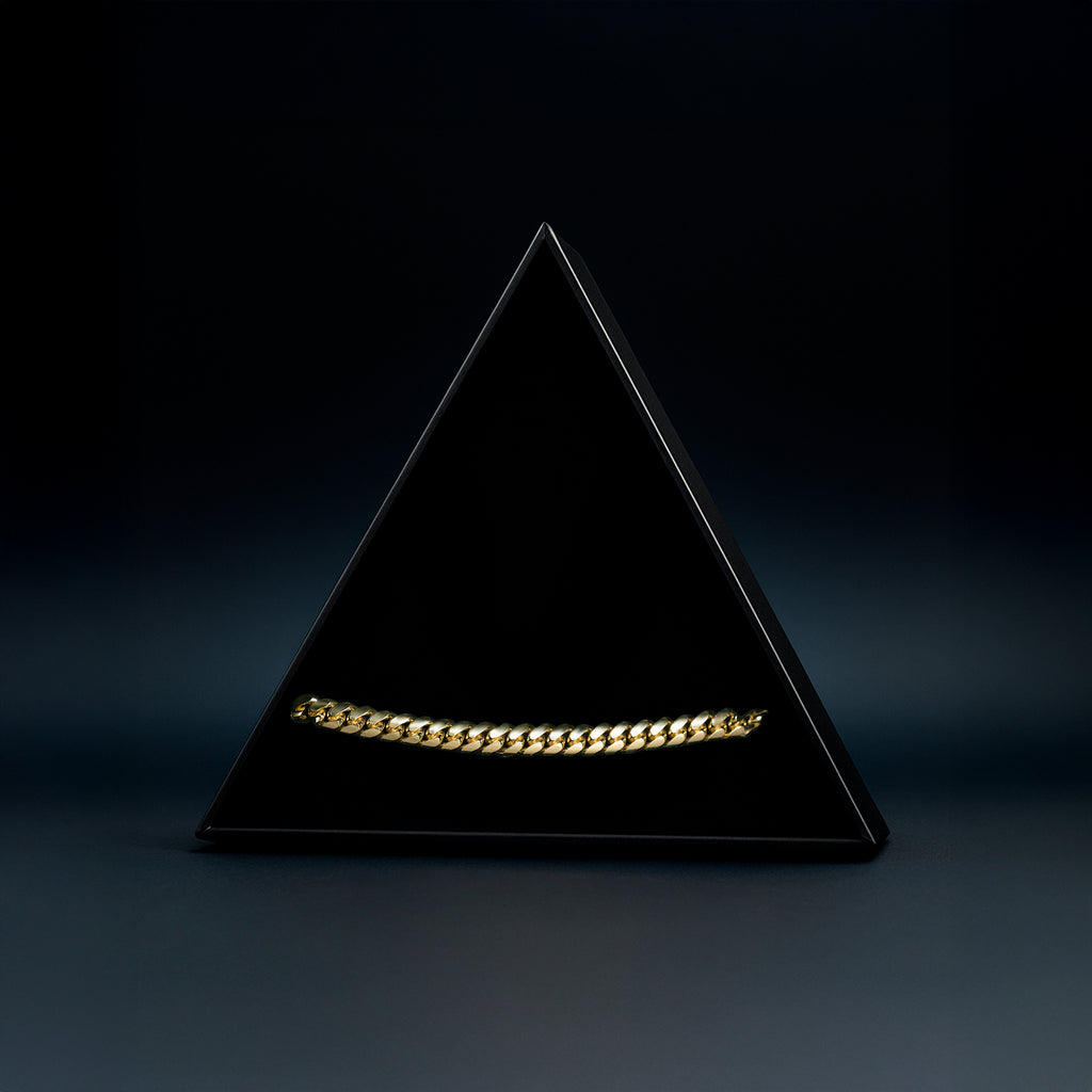 Cuban Link 6mm (Oro Sólido) Pulsera