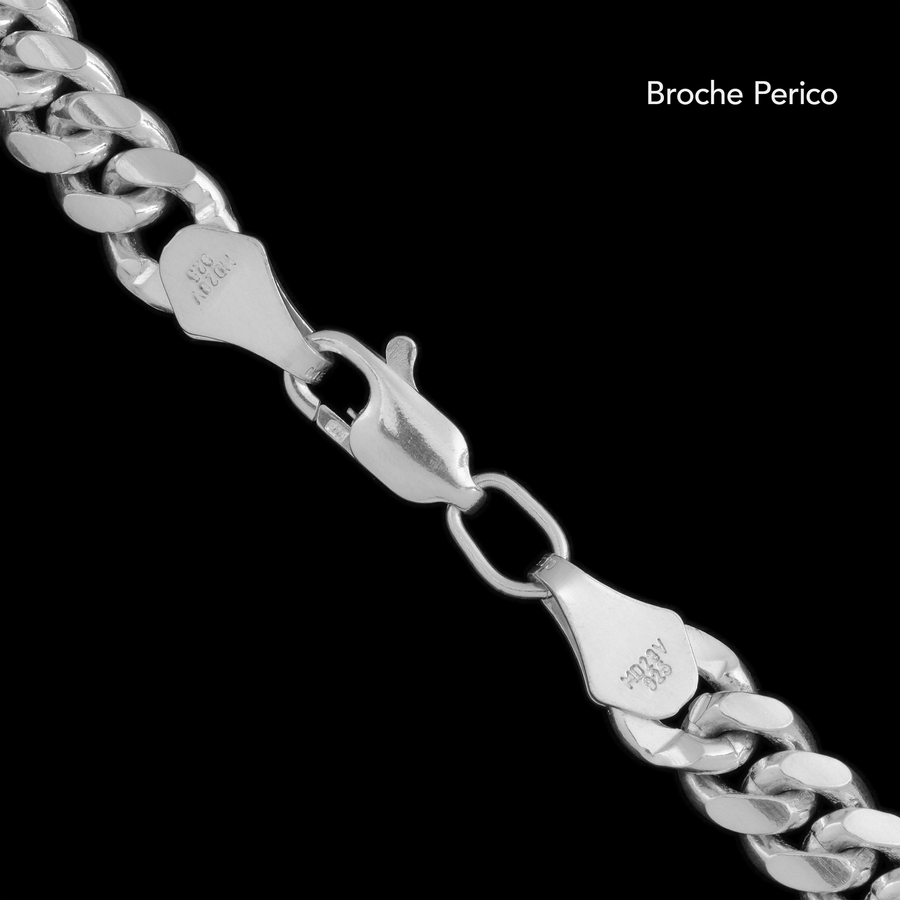 Cuban Link 6mm (Plata) Pulsera