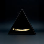 Pulsera Cuban Link 8mm Oro Sólido