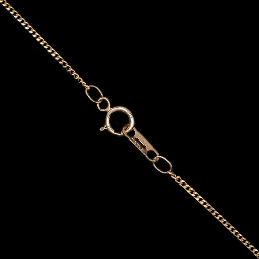 Cuban Link 1mm 14K (Oro Sólido) Cadena