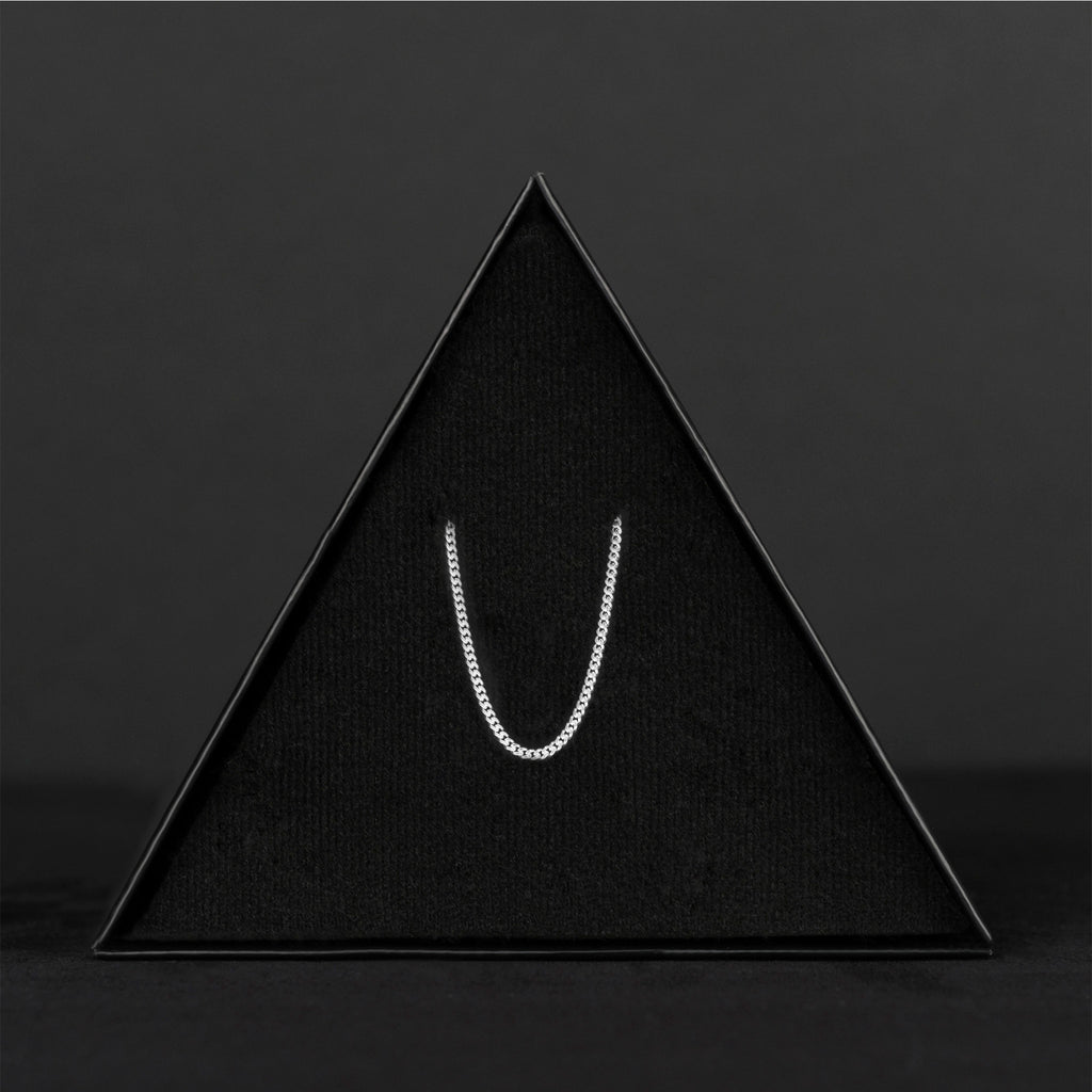 Cuban Link 1mm (Plata) Cadena