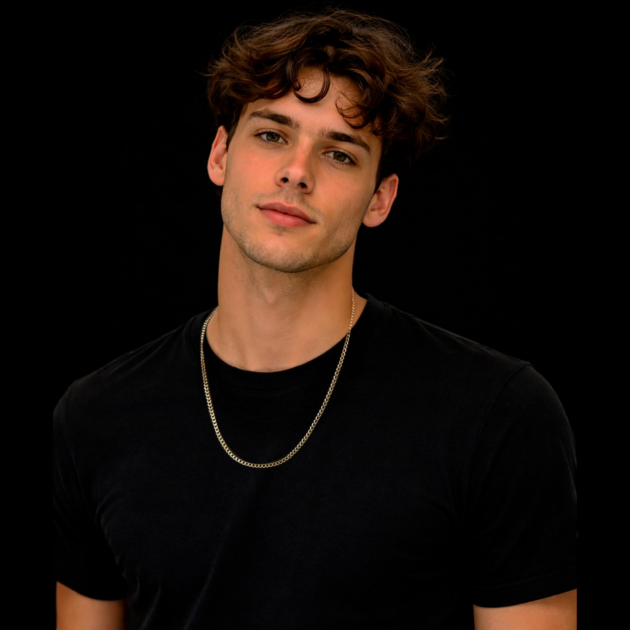 Curb 2mm (Oro Sólido) Cadena