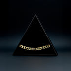 Curb 8mm (Oro Sólido) Pulsera