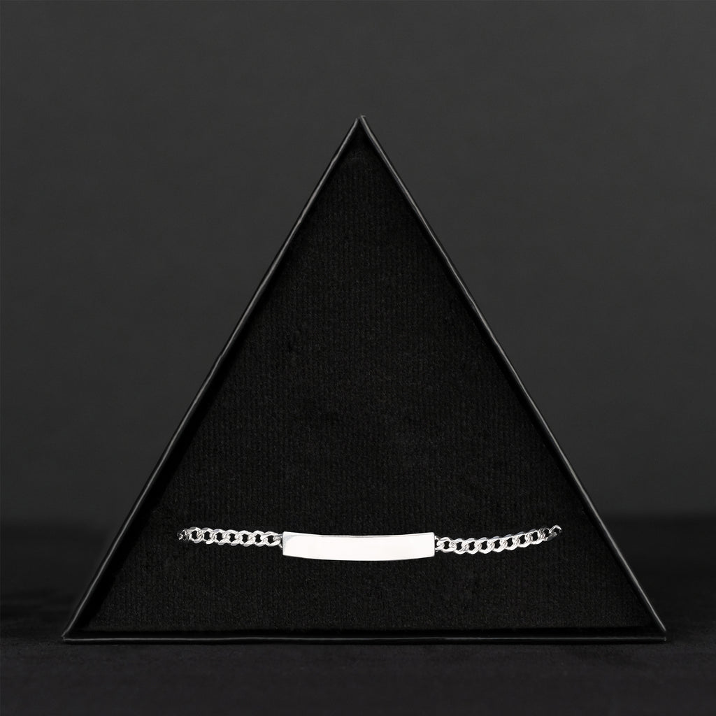 Curb Zegrinada 4mm (Placa Curva 6mm Plata) Esclava