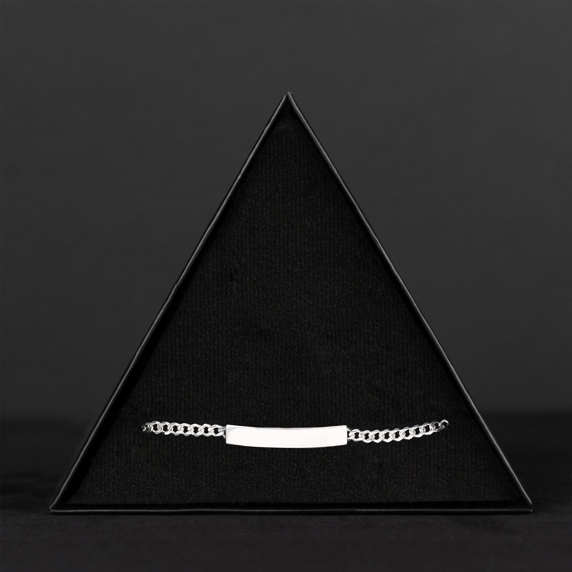 Curb Zegrinada 4mm (Placa Curva 6mm Plata) Esclava