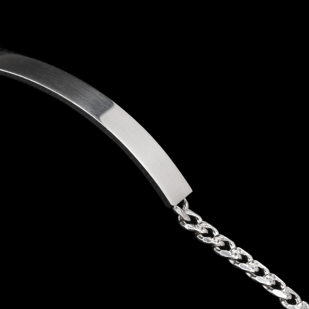 Curb Zegrinada 4mm (Placa Curva 6mm Plata) Esclava