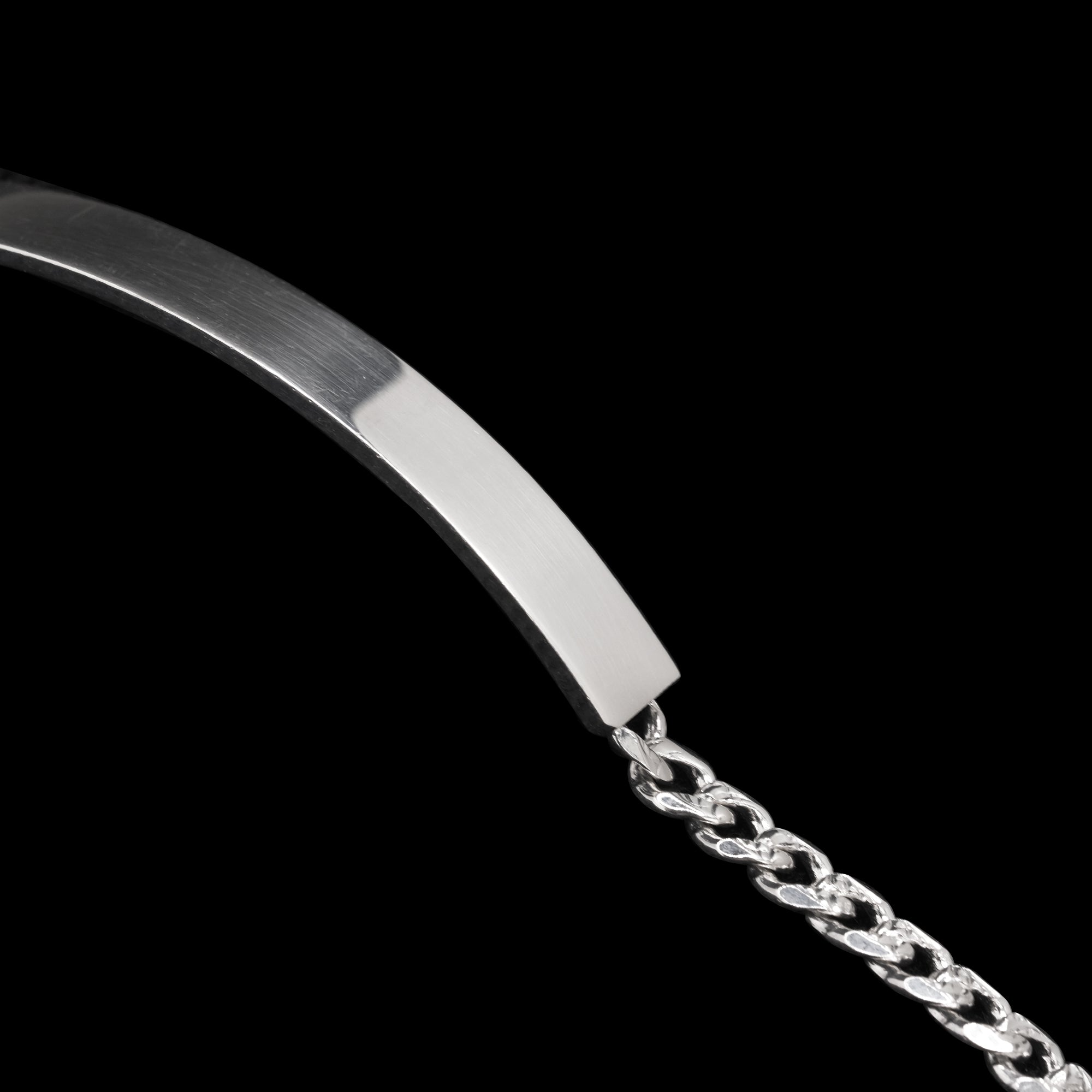 Curb Zegrinada 4mm (Placa Curva 6mm Plata) Esclava