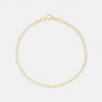 Pulsera Curb 2mm Oro Sólido