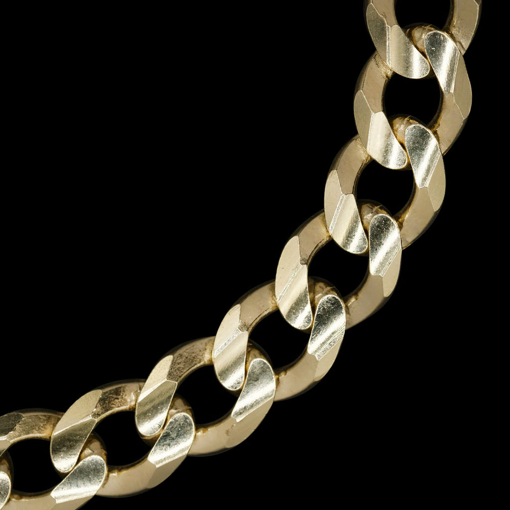 Curb 6mm (Oro Sólido) Placa 5mm Esclava