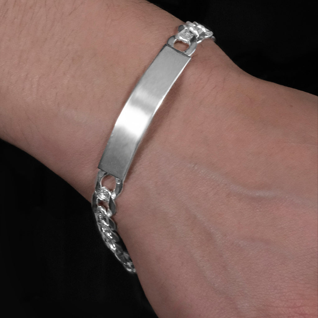 Curb Zegrinada 8mm (Placa curva Plata) Esclava