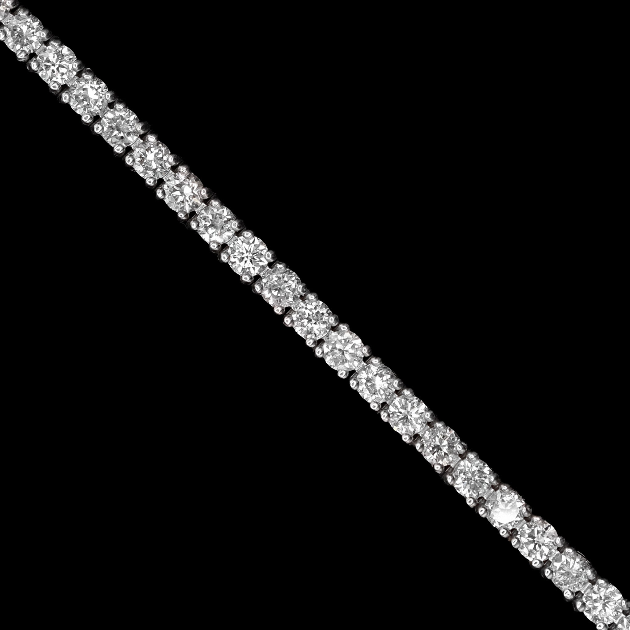 Brazalete Tenis Apex Oro Sólido 14k