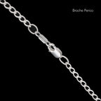 Cadena Figaro 1x0 3mm Plata
