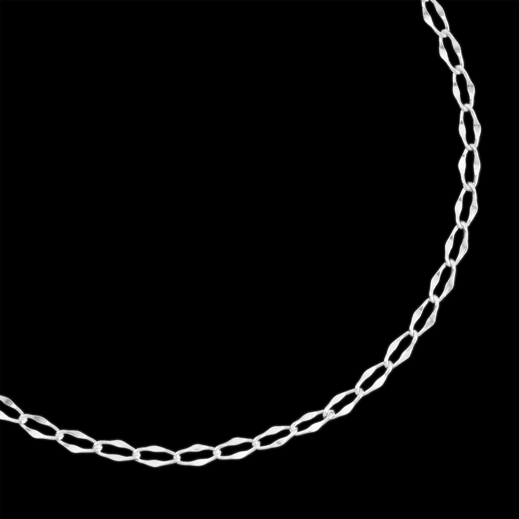 Figaro Forjada (Plata) Pulsera