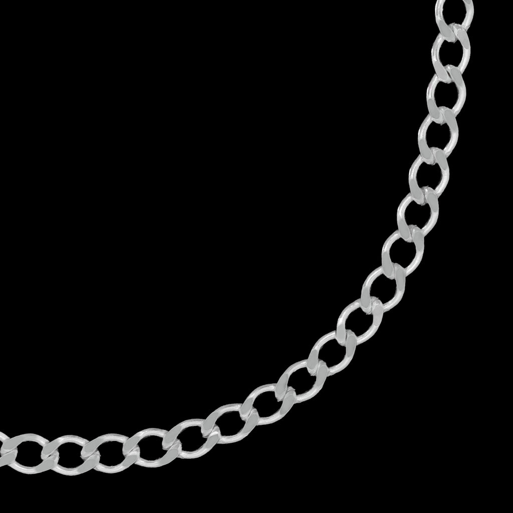 Pulsera Figaro 1x0 3mm Plata