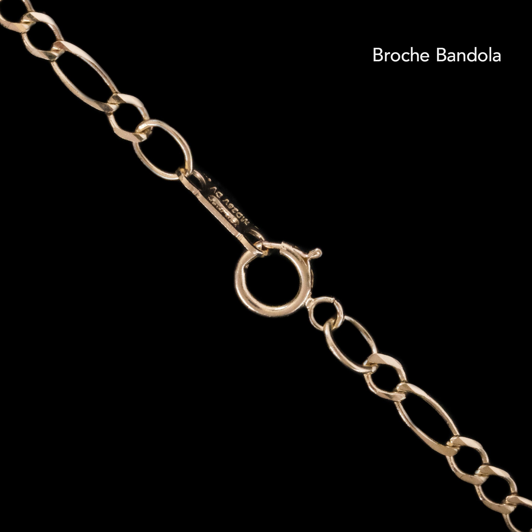 Figaro 3X1 2.5mm (Oro Sólido) Pulsera