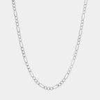 Fígaro 3X1 4mm (Plata) Cadena