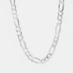 Figaro Cubana Zegrinada 5mm (Plata) Cadena