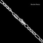 Pulsera Figarucci 2mm Plata