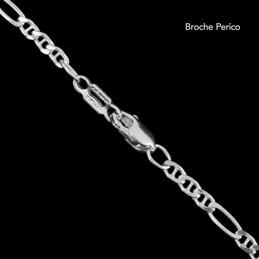 Figarucci 3mm (Plata) Pulsera