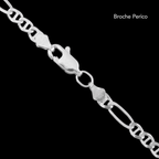 Cadena Figarucci 3mm Plata