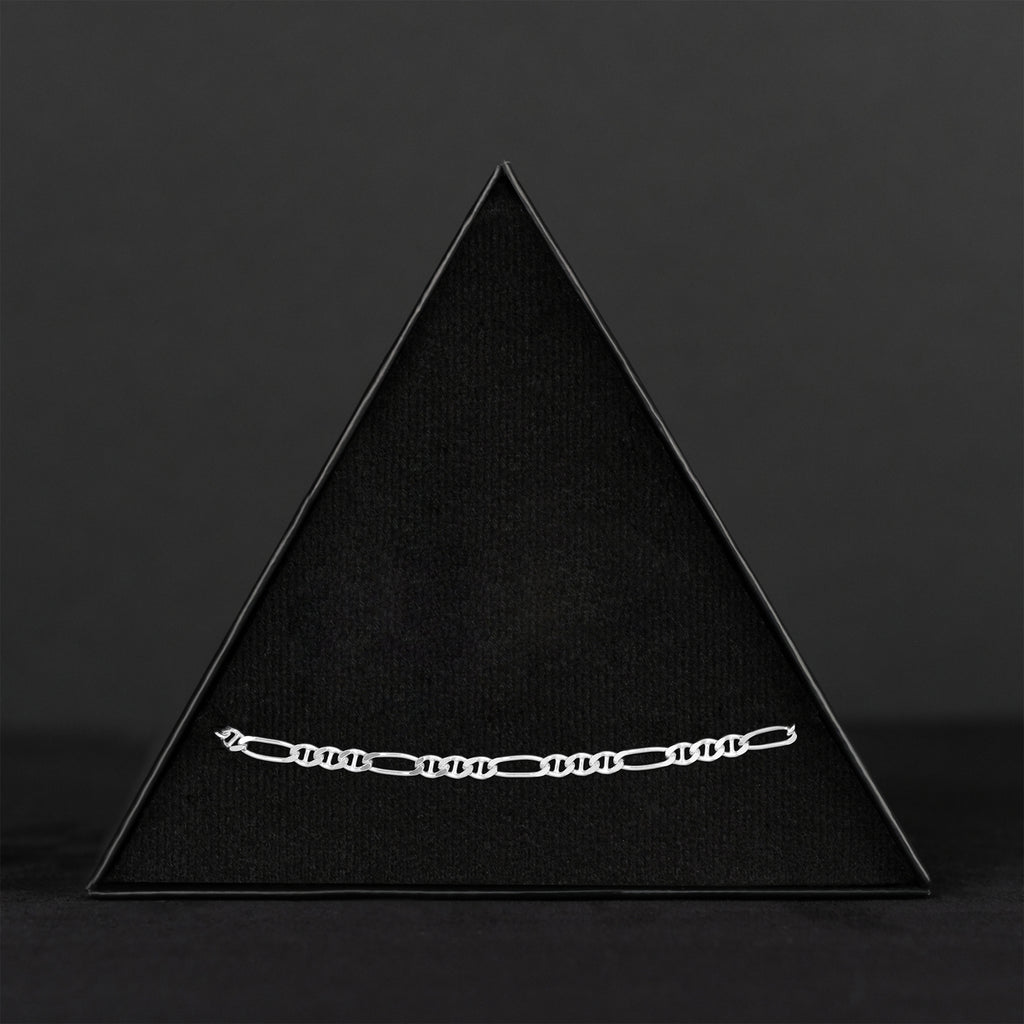 Figarucci 3mm (Plata) Pulsera