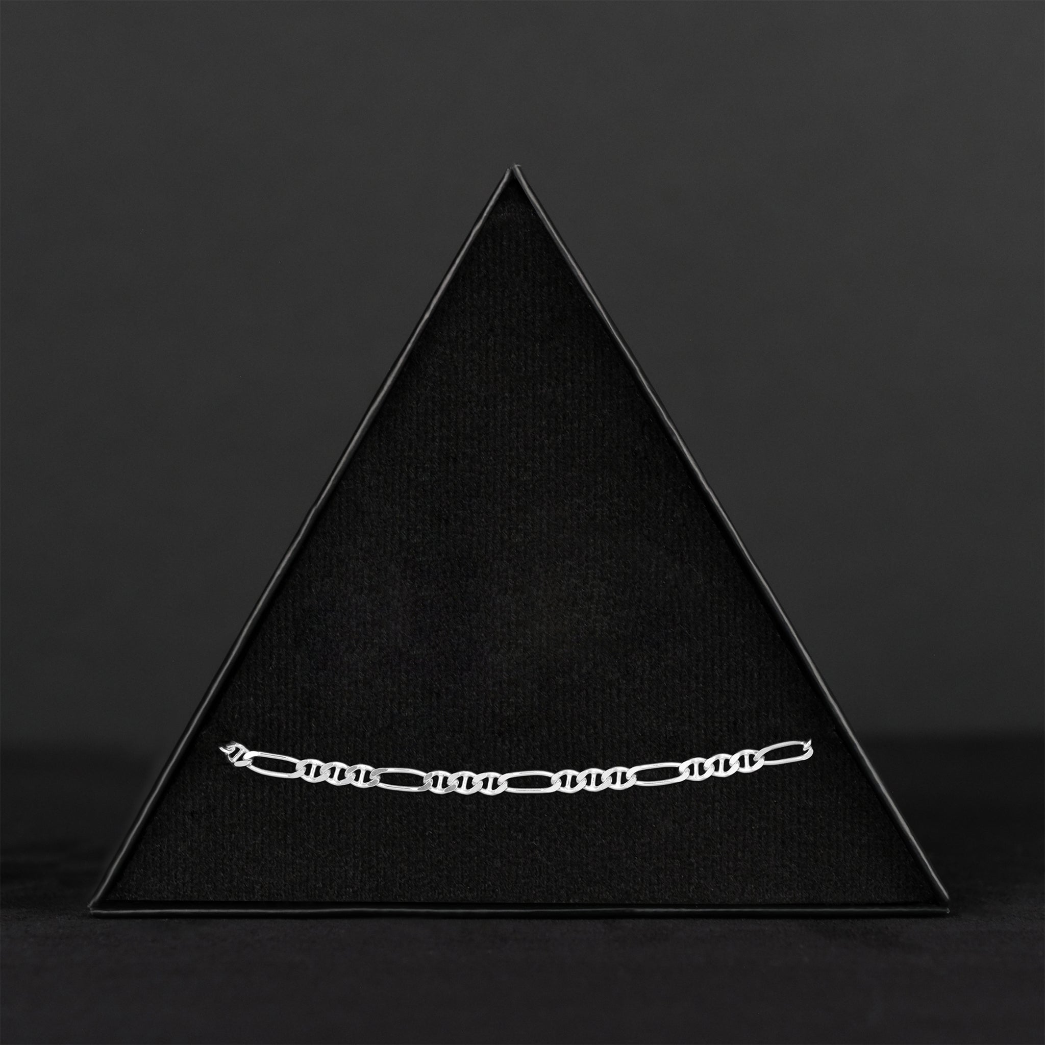 Figarucci 3mm (Plata) Pulsera