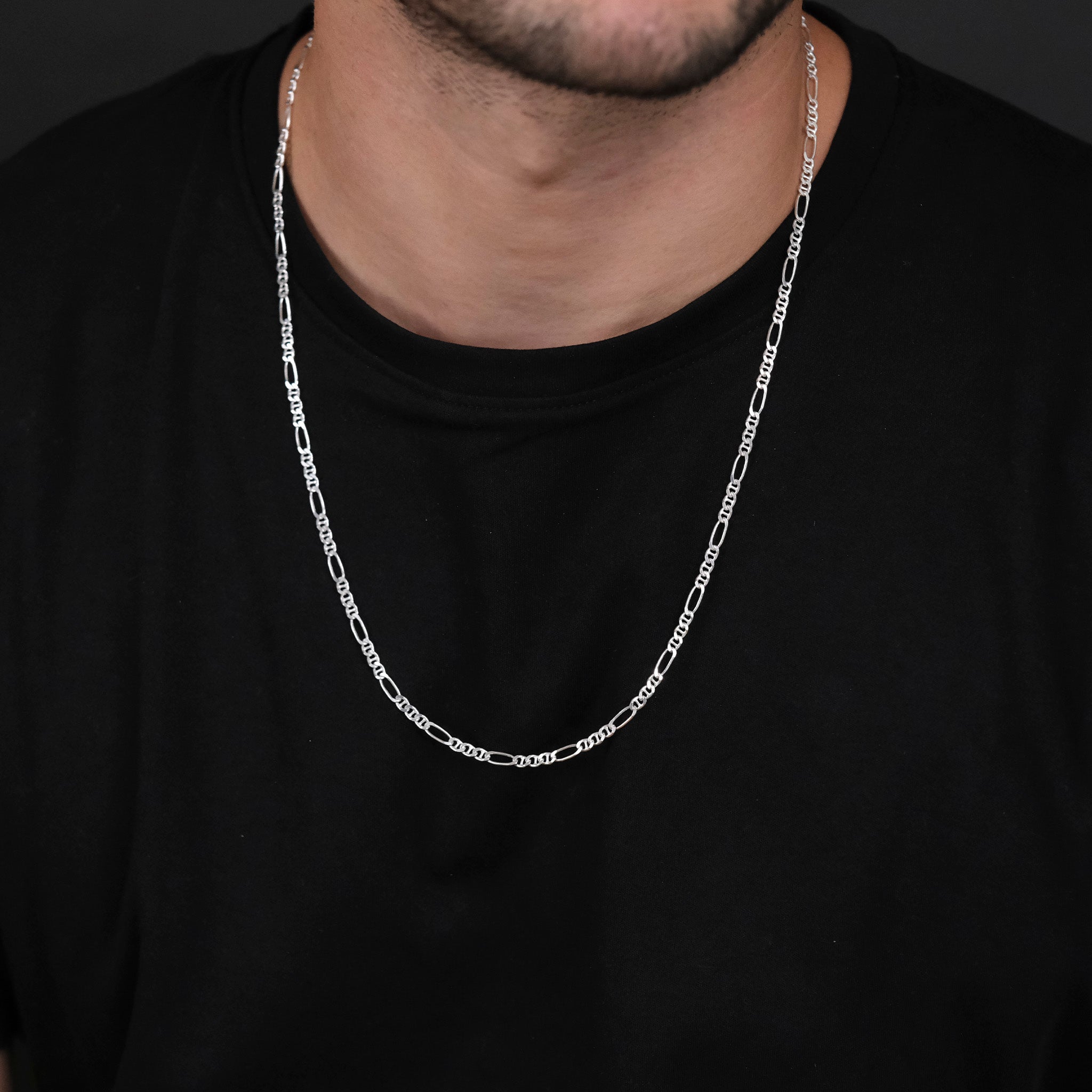 Figarucci 3mm (Plata) Cadena