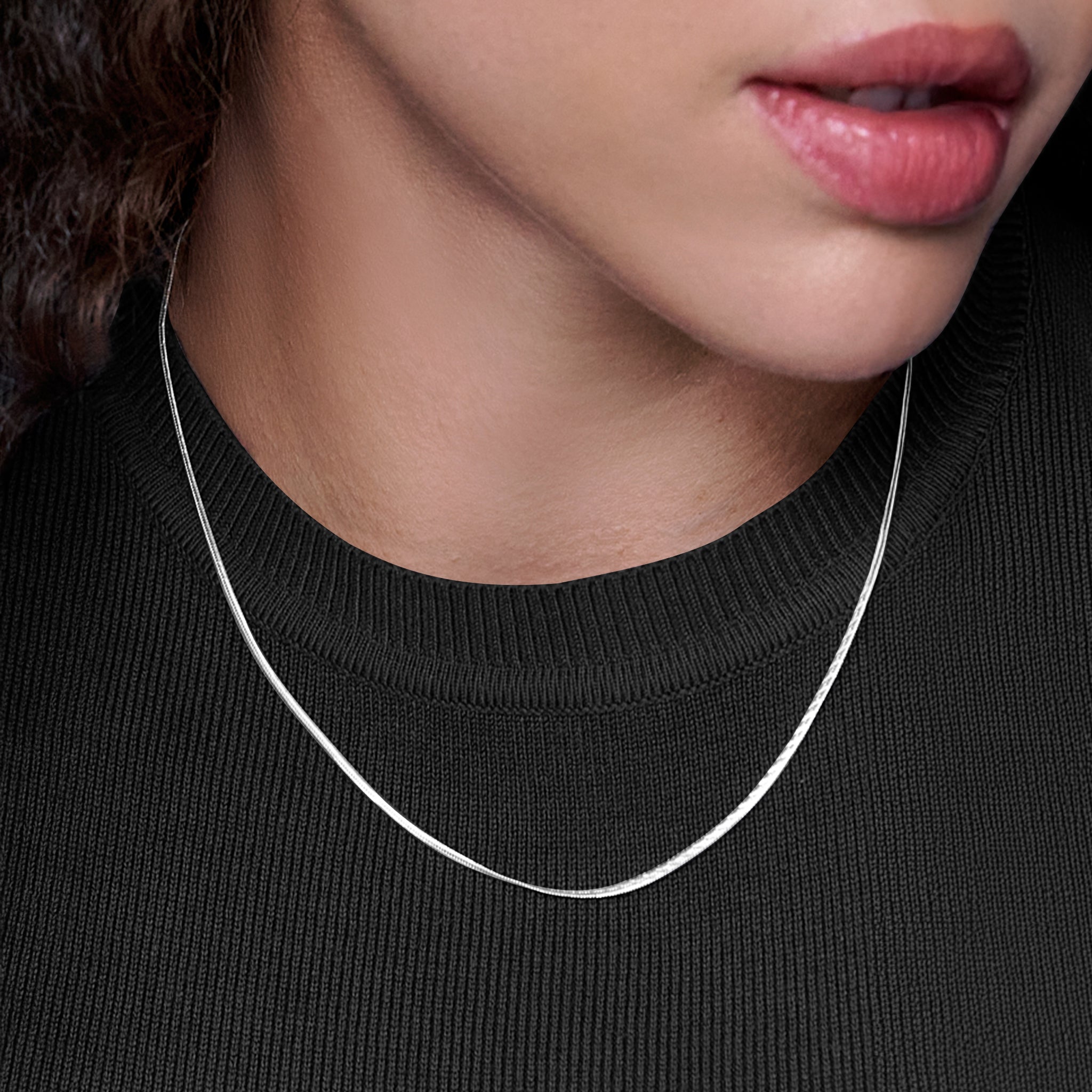 Flex 2mm (Plata) Cadena