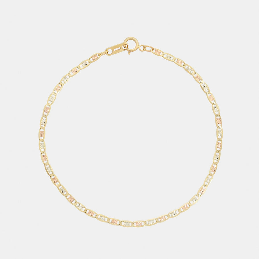 Pulsera Florentina Oro Sólido