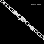 Gucia 3 mm (Plata) Cadena