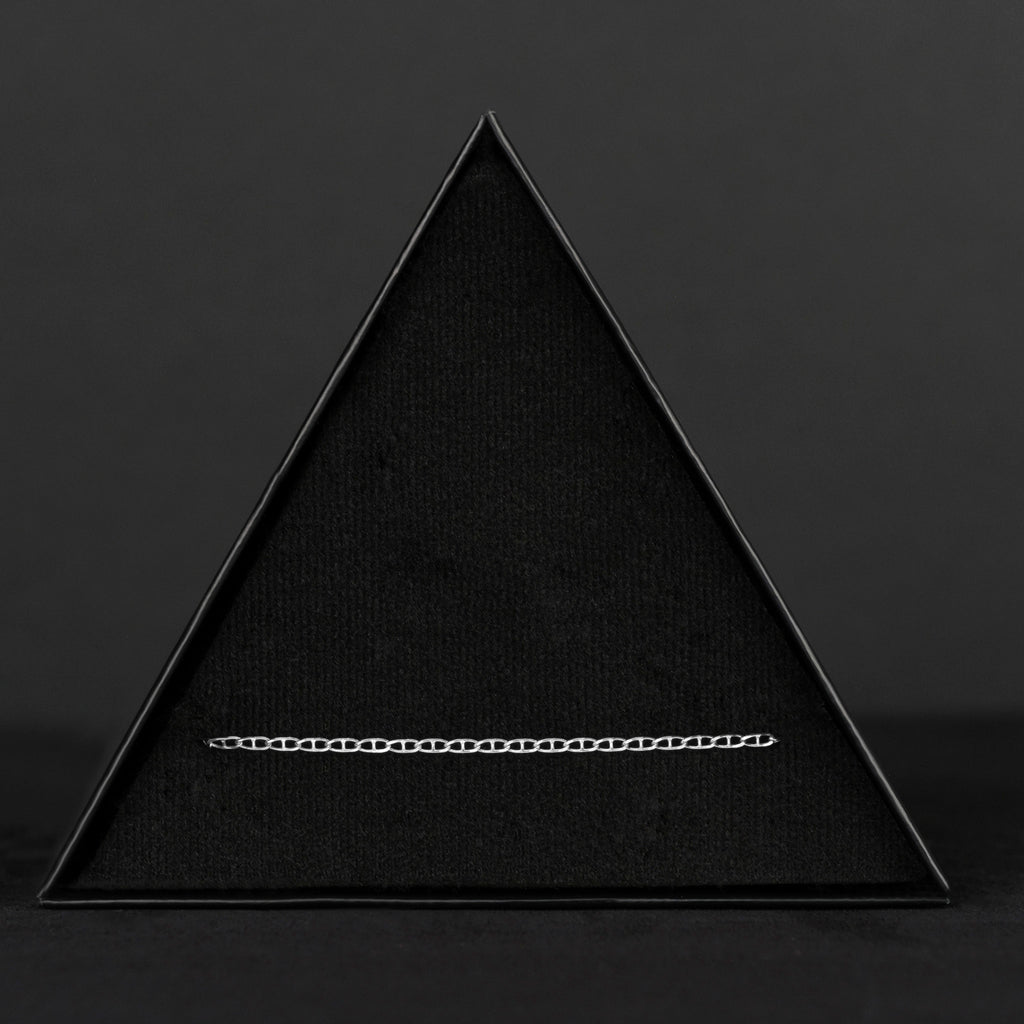 Gu 2mm (Plata) Pulsera