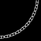 Pulsera Gu 2mm Plata