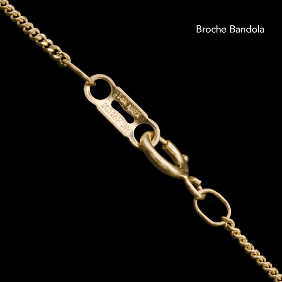Cruz Dorada (Oro Solido) Collar