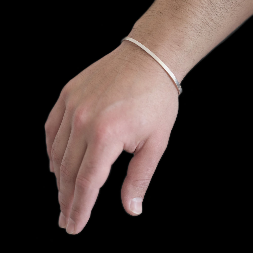Set Brazalete Clásico + Pulsera Doble Rombo Zegrinada 5mm Plata .925