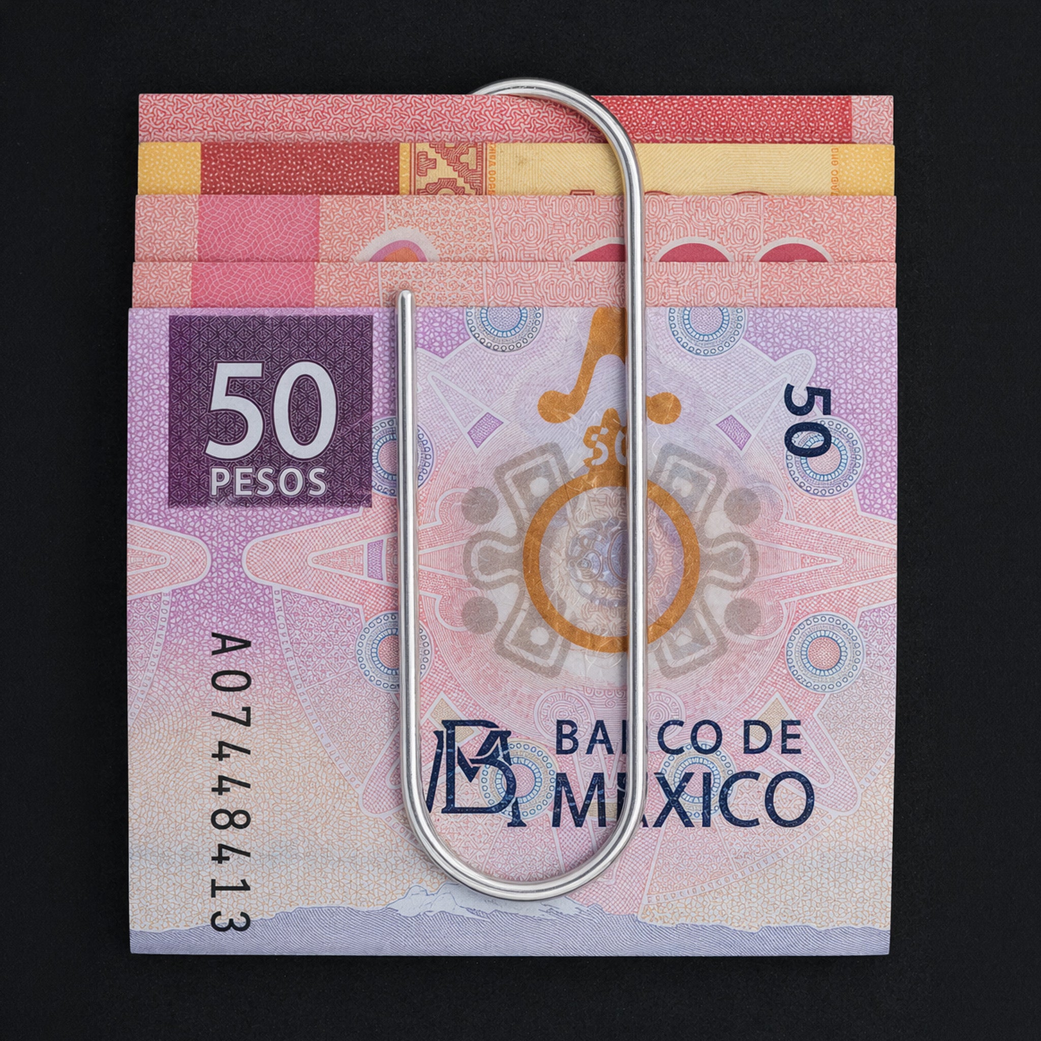 Money Clip Plata