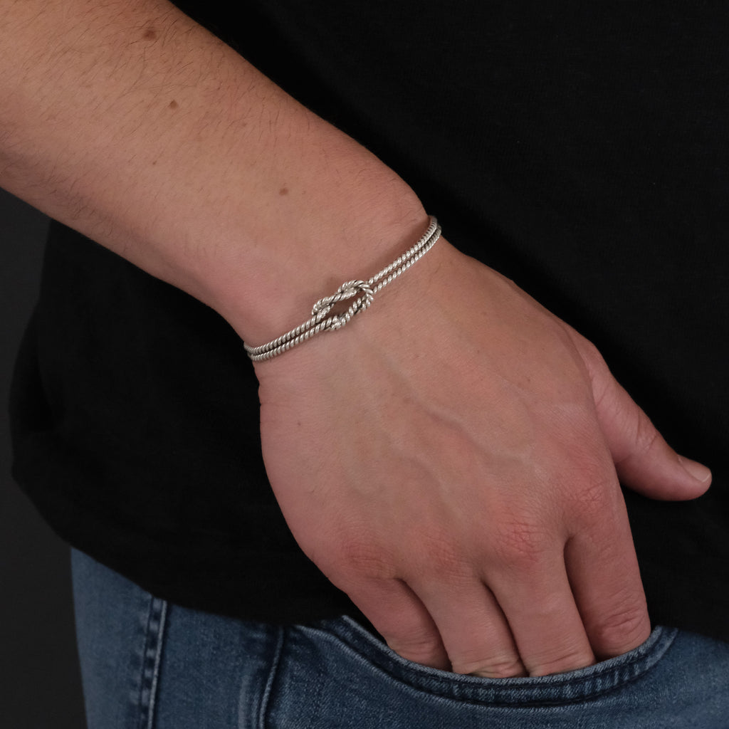 Brazalete Náutico Plata