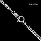 Perniche 2mm (Plata) Cadena