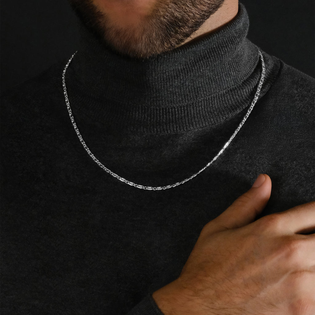 Perniche 2mm (Plata) Cadena