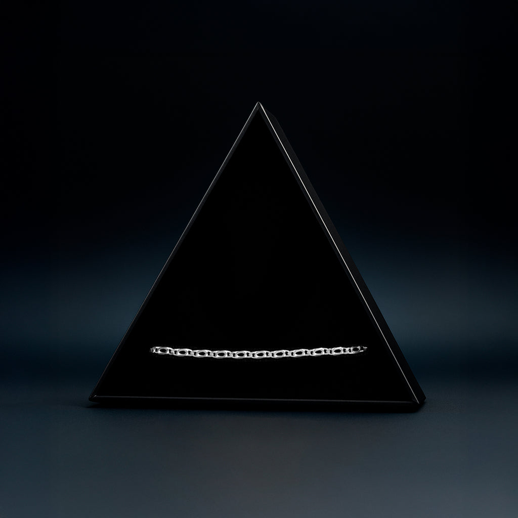 Perniche 3mm (Plata) Pulsera
