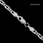 Perniche 3mm (Plata) Cadena