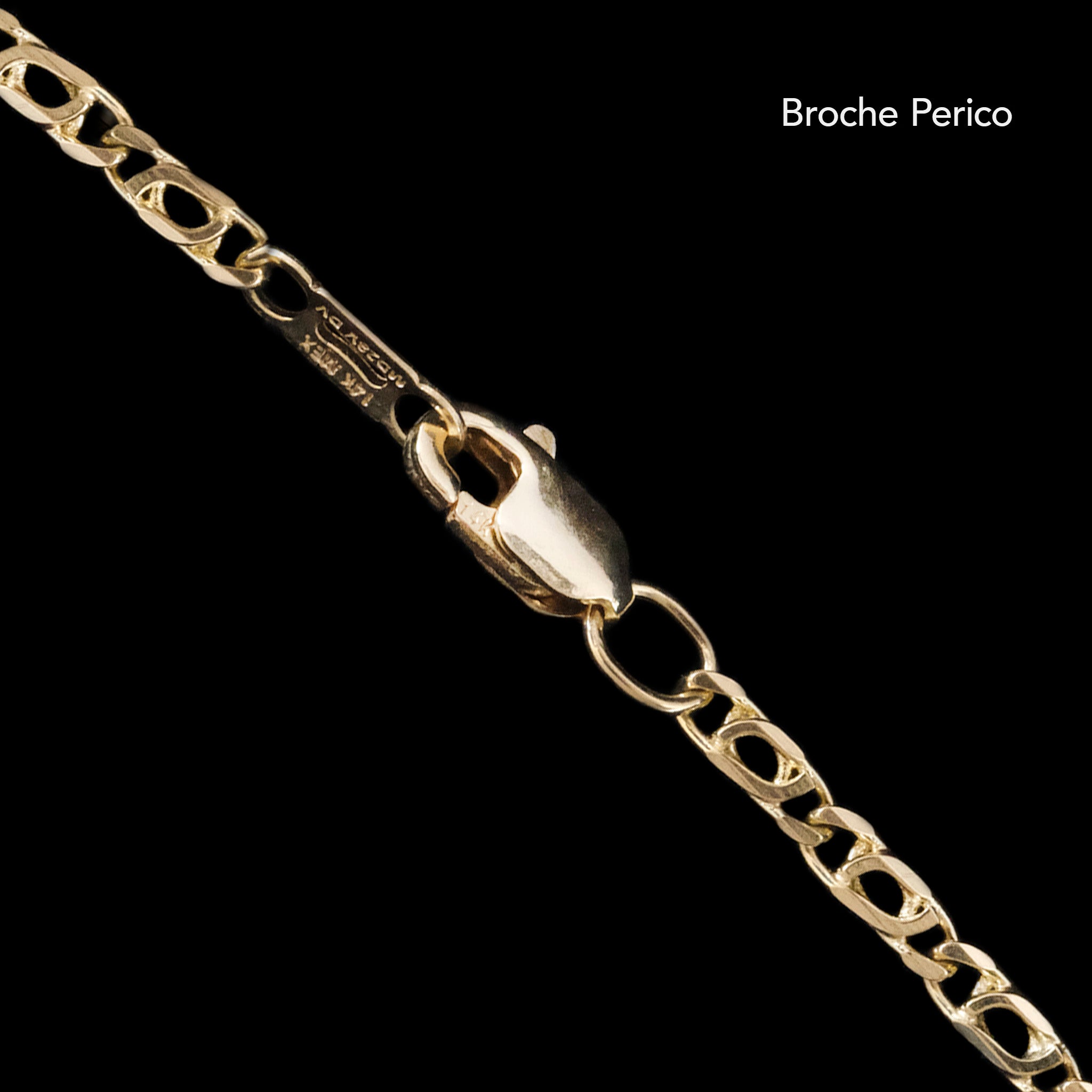 Perniche 2mm 14K(Oro Sólido) Pulsera