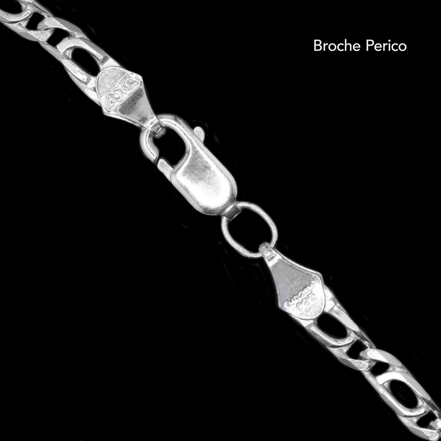 Perniche 4mm (Plata) Pulsera