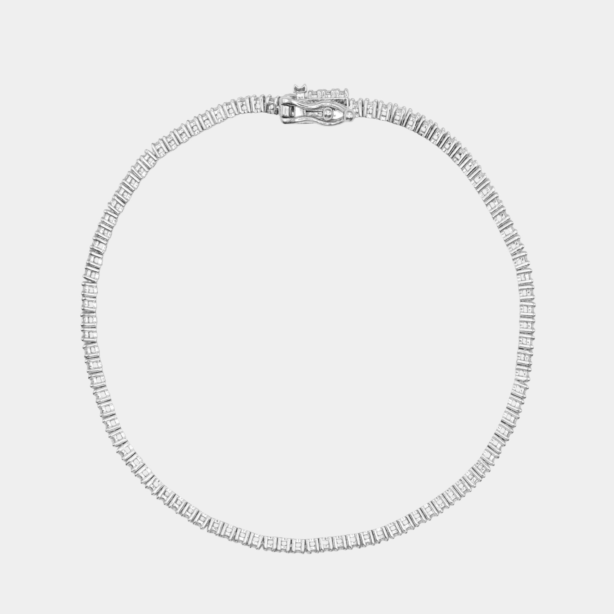 Brazalete de Tenis Soléria Oro Sólido 14k