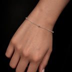 Pulsera Esferas Plata