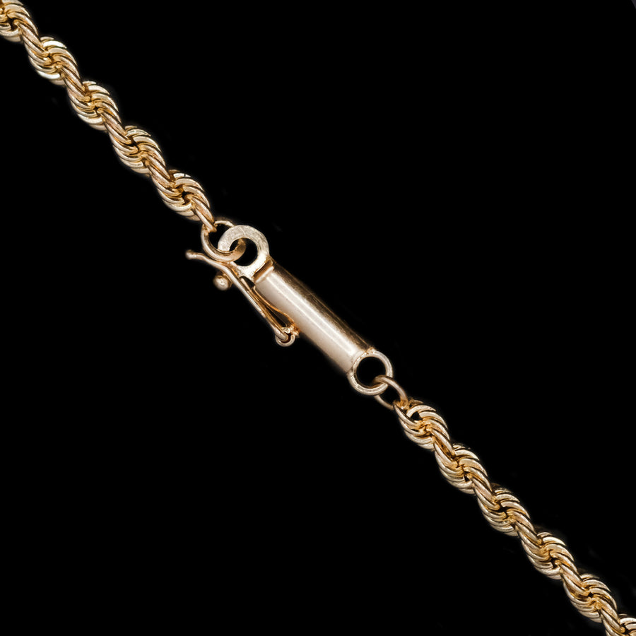 Torzal 3mm (Oro Sólido) Cadena