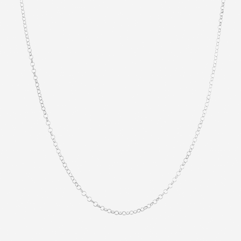 Cadena Rolo Plata